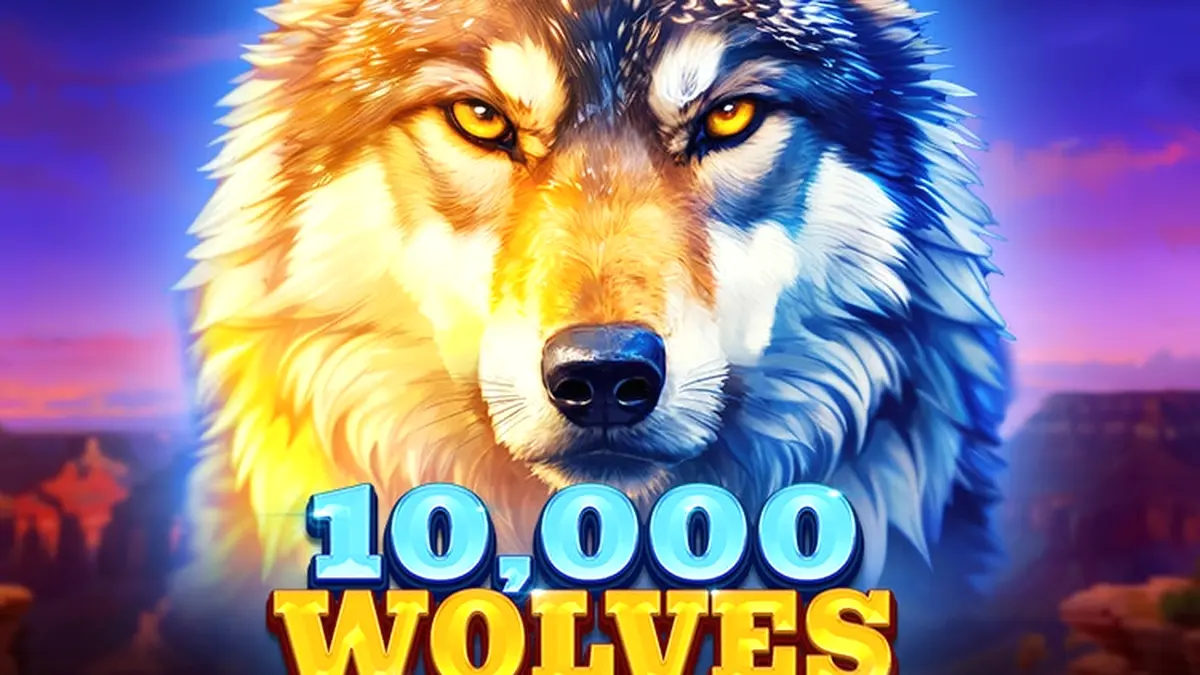 Interface do jogo de slot 10,000 Wolves 10K Ways